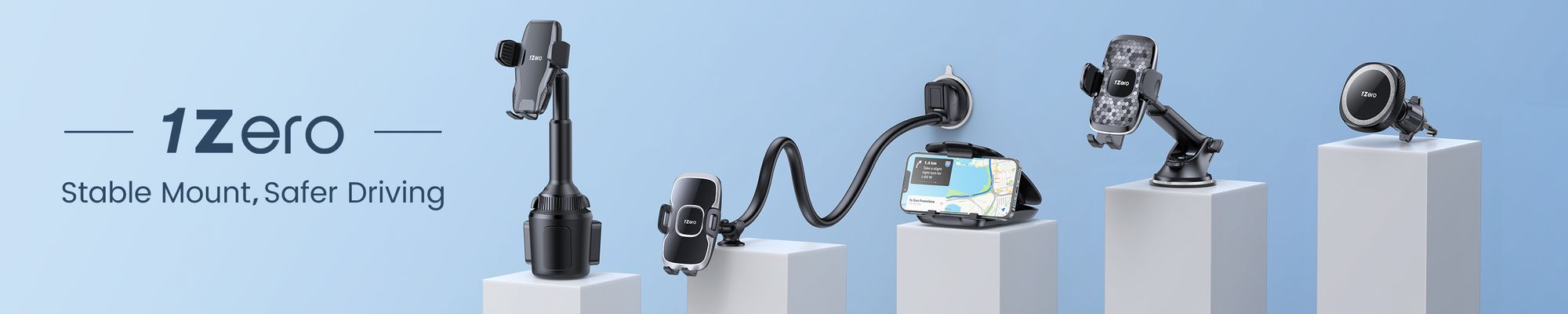 1Zero: stable mount, safer driving