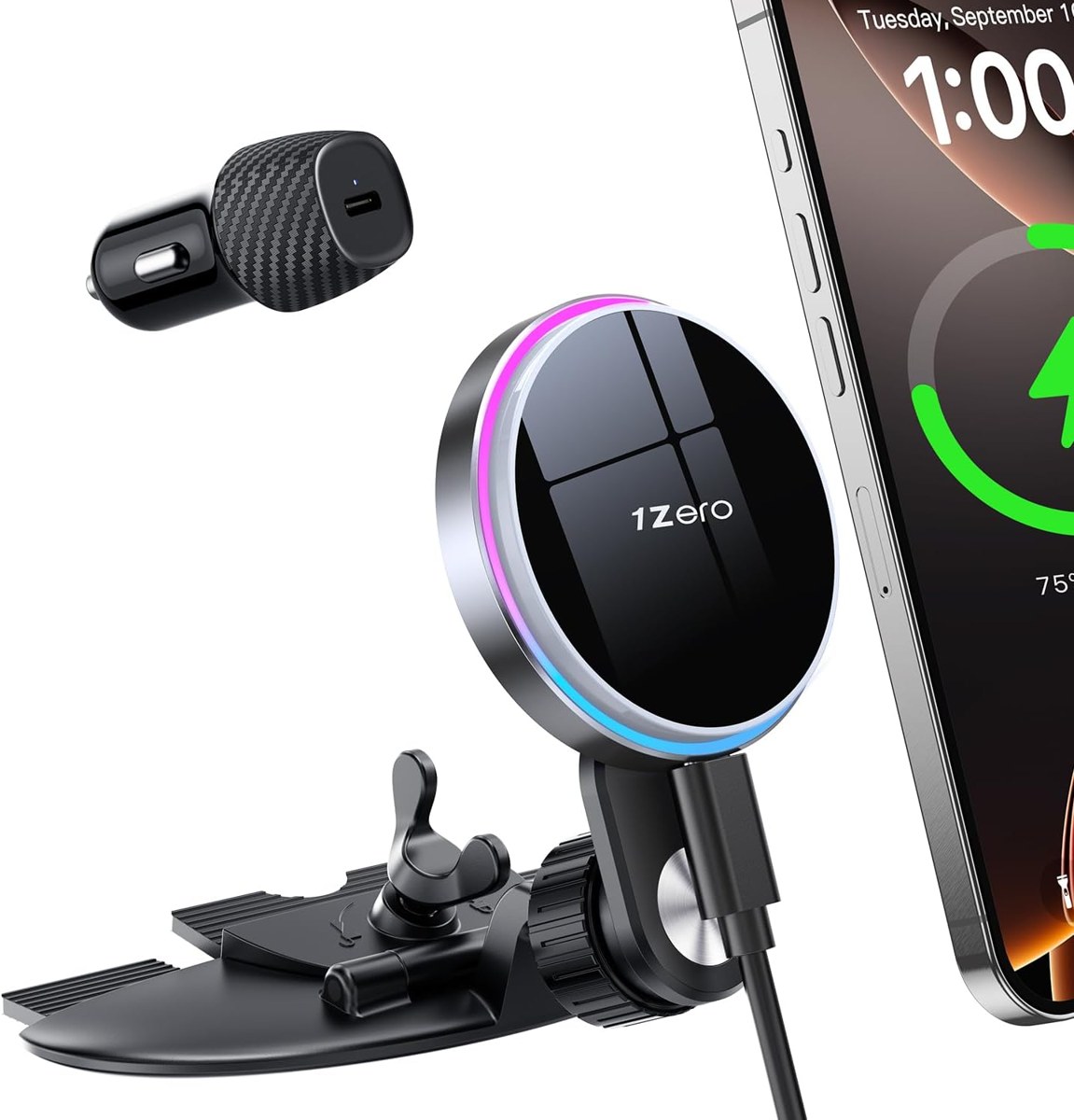 1Zero CD Slot MagSafe Car Charger Mount