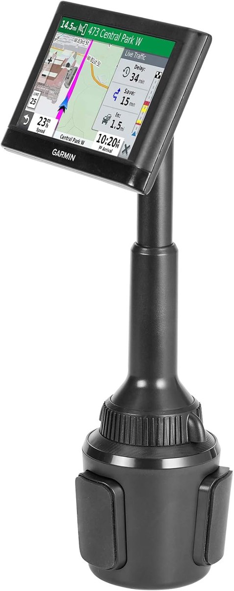 1Zero Garmin GPS Cup Holder Mount with Adjustable Arm