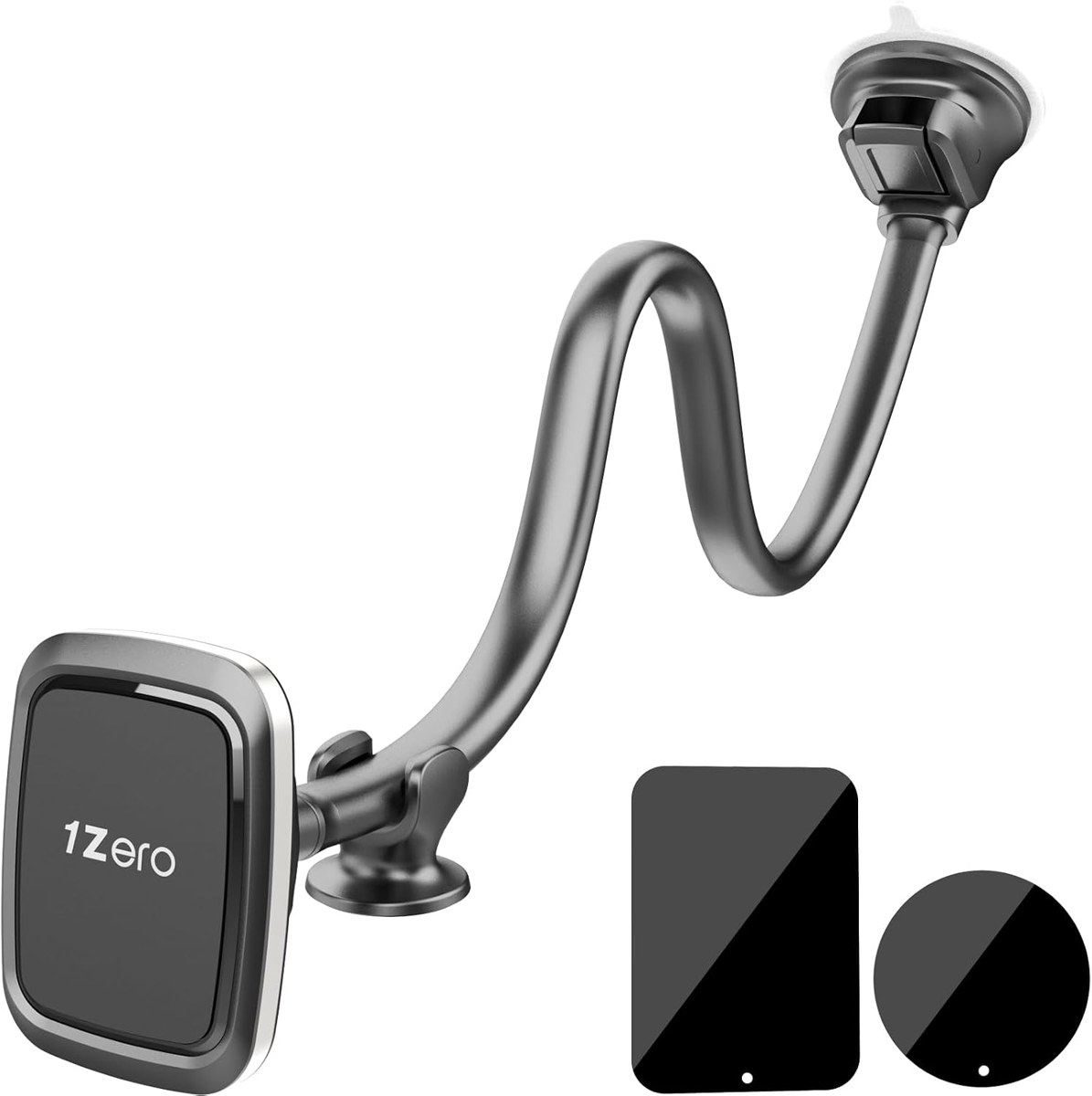 1Zero Magnetic Gooseneck Phone Mount, 14-Inch Arm